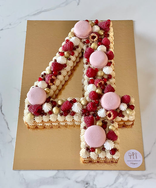 NUMBER CAKE 12 parts - Chiffres 0, 3, 4, 5, 6, 8, 9